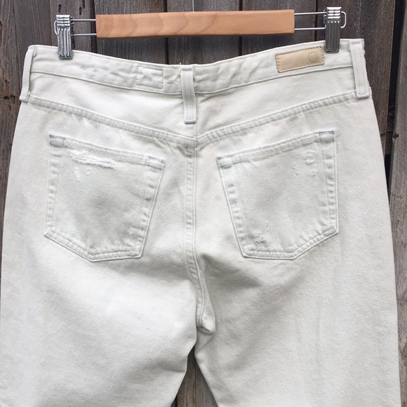 NWT AG Adriano Goldschmied Isabelle High Rise Straight Crop Jean Faded Blue 29 - Picture 12 of 16